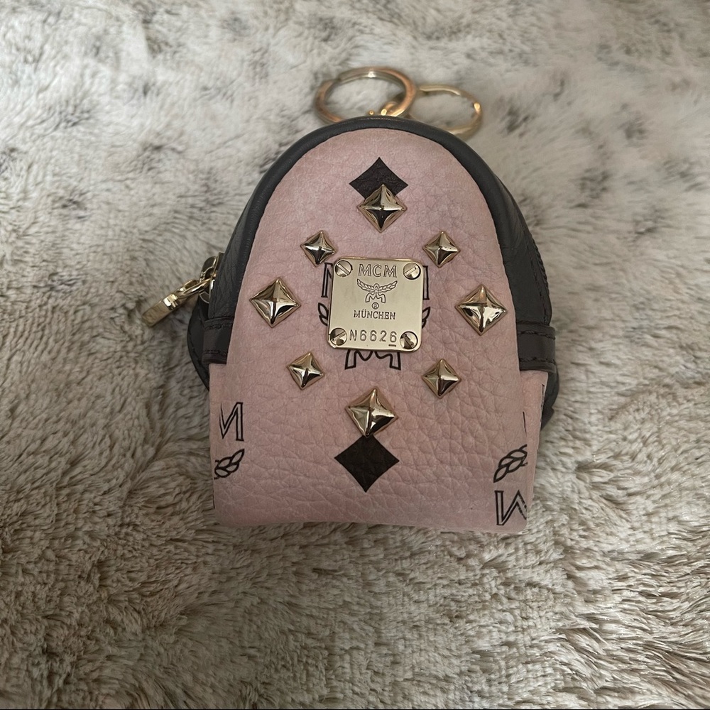 SOLD SOLD SOLD !! Authentic MCM mini backpack charm